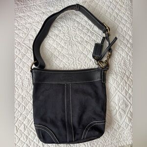 Y2K Coach Black Shoulder Bag
